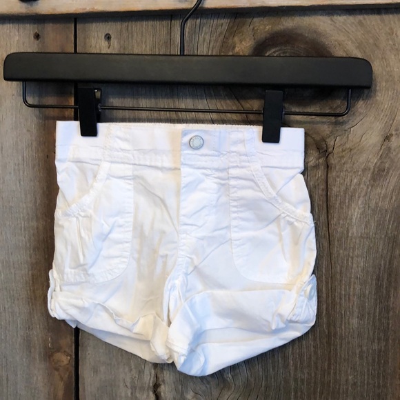 Carter's Bottoms Final Price Carters White Chino Shorts Convertible